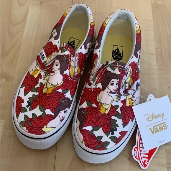 Vans Disney Other - Vans girls Disney princess Belle shoes size 11.5